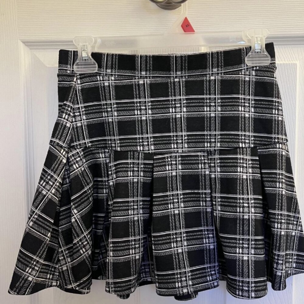 Medium checkered miniskirt